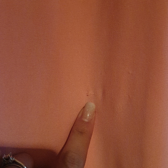 Light pink prom or pageant gown - Picture 6 of 7